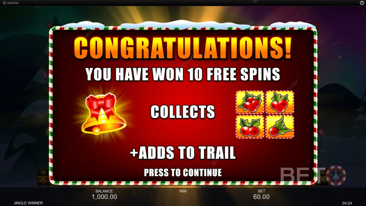 Le funzioni bonus spiegate in Jingle Winner da Inspired Gaming
