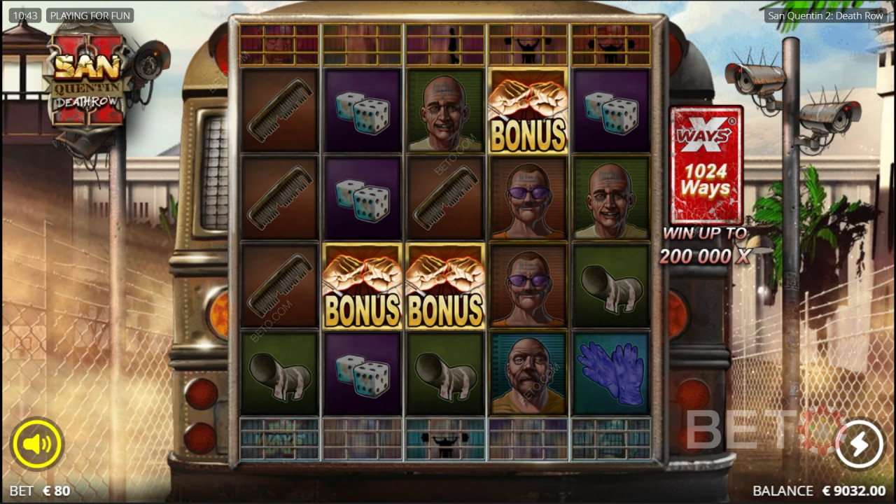 San Quentin 2 Commento di BETO Slots