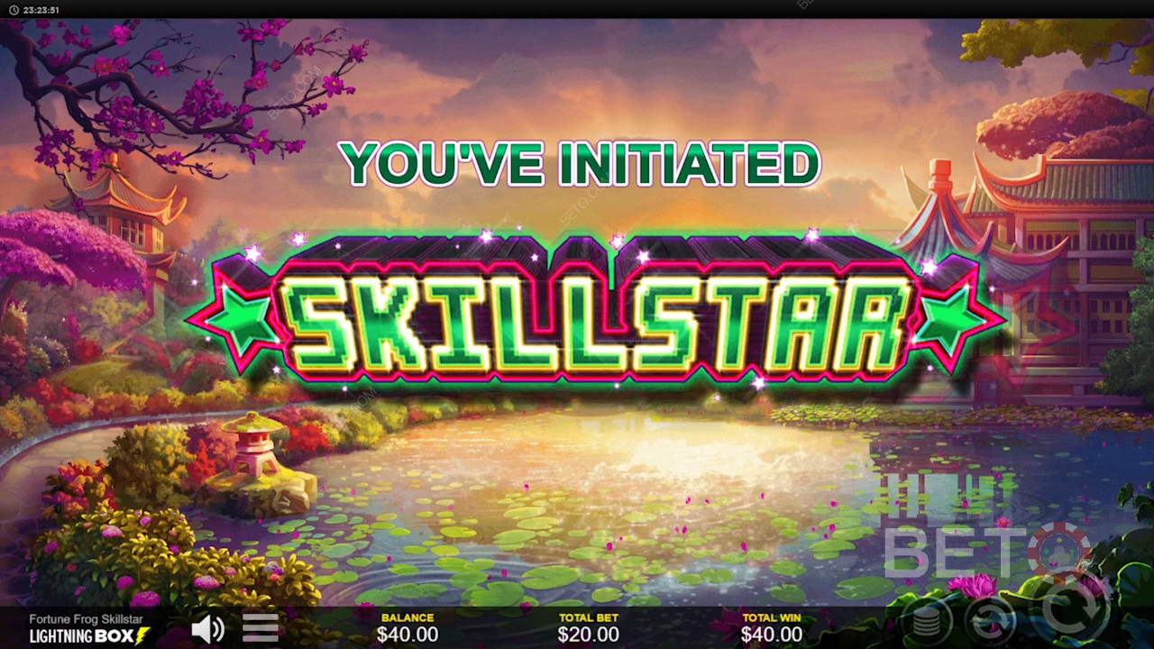 Gioca a Fortune Frog Skillstar Slot Machine e accedi alla funzione giri gratuiti