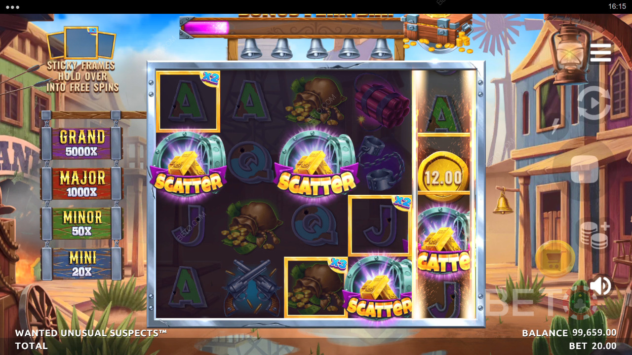 Wanted Unusual Suspects Gioco Gratuito