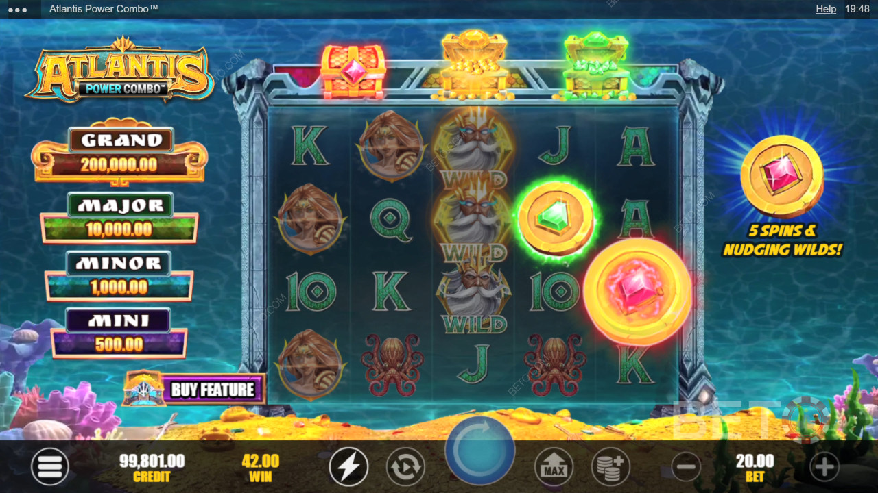 Atlantis Power Combo Recensione da BETO Slots