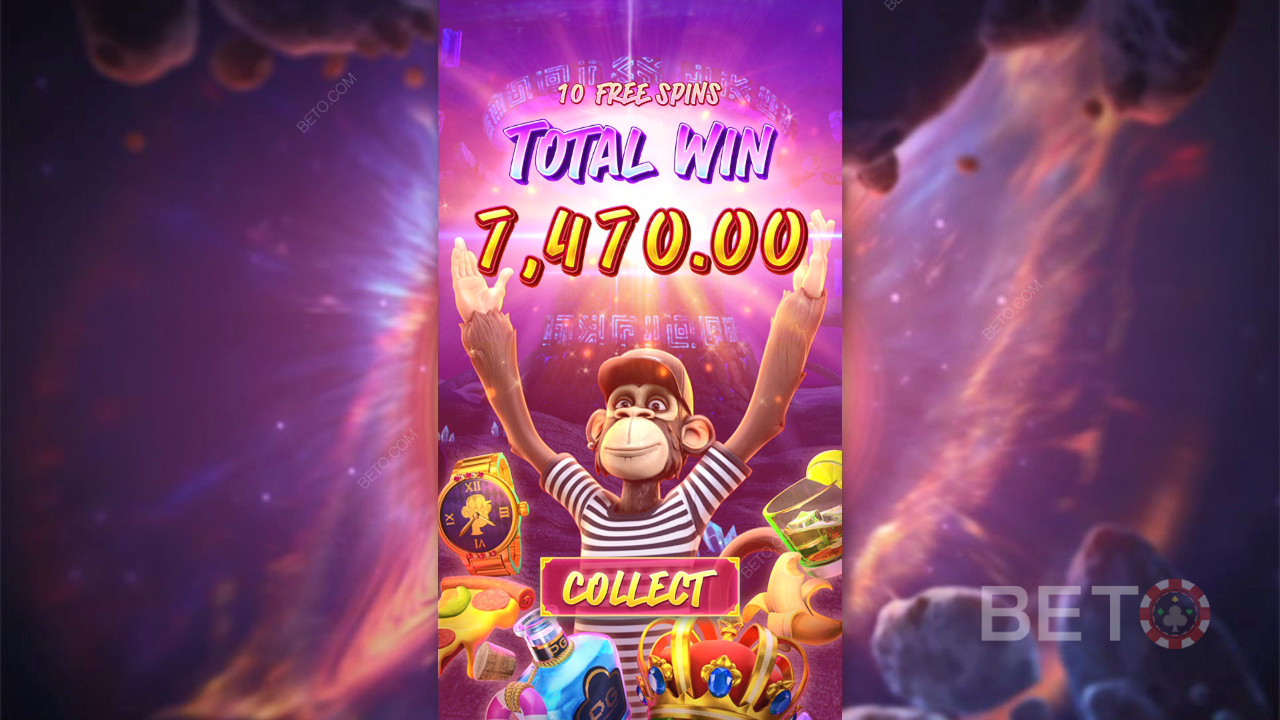 Vinci 10.000x la tua puntata nella slot online Wild Ape #3258!