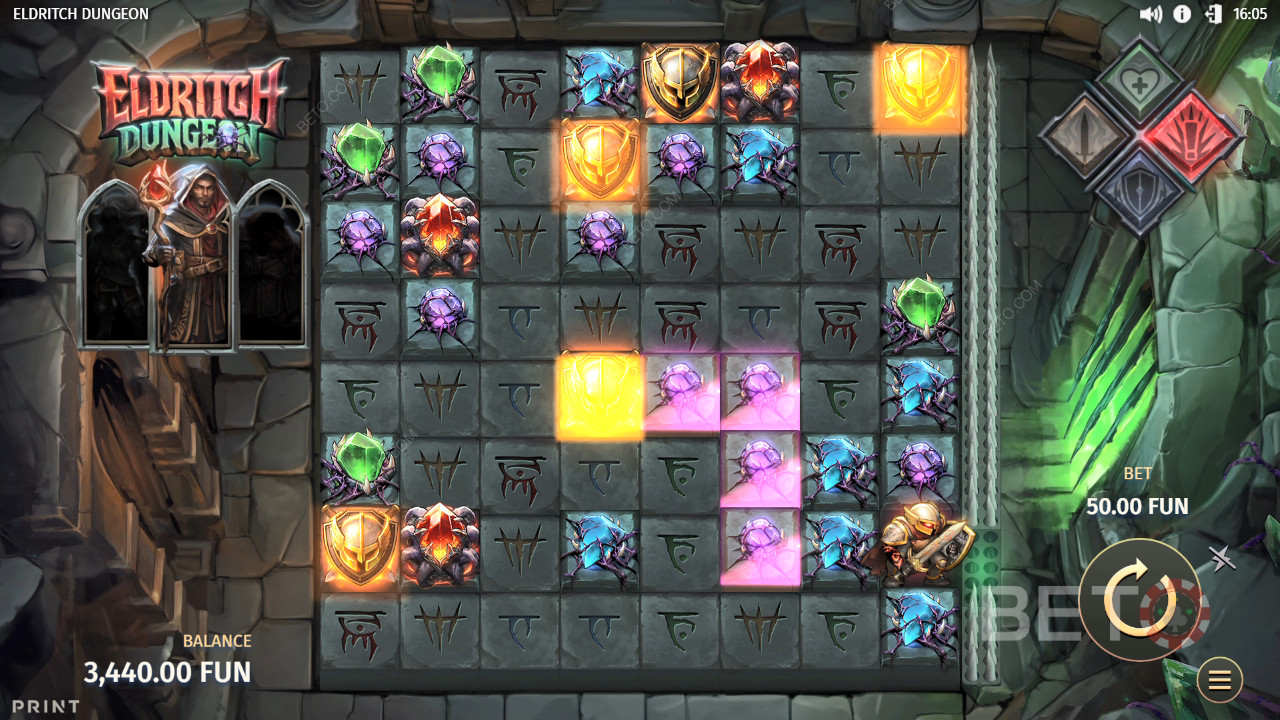 Eldritch Dungeon Recensione di BETO Slots