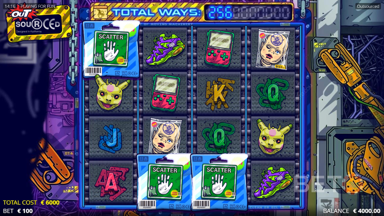 Outsourced Recensione da BETO Slots