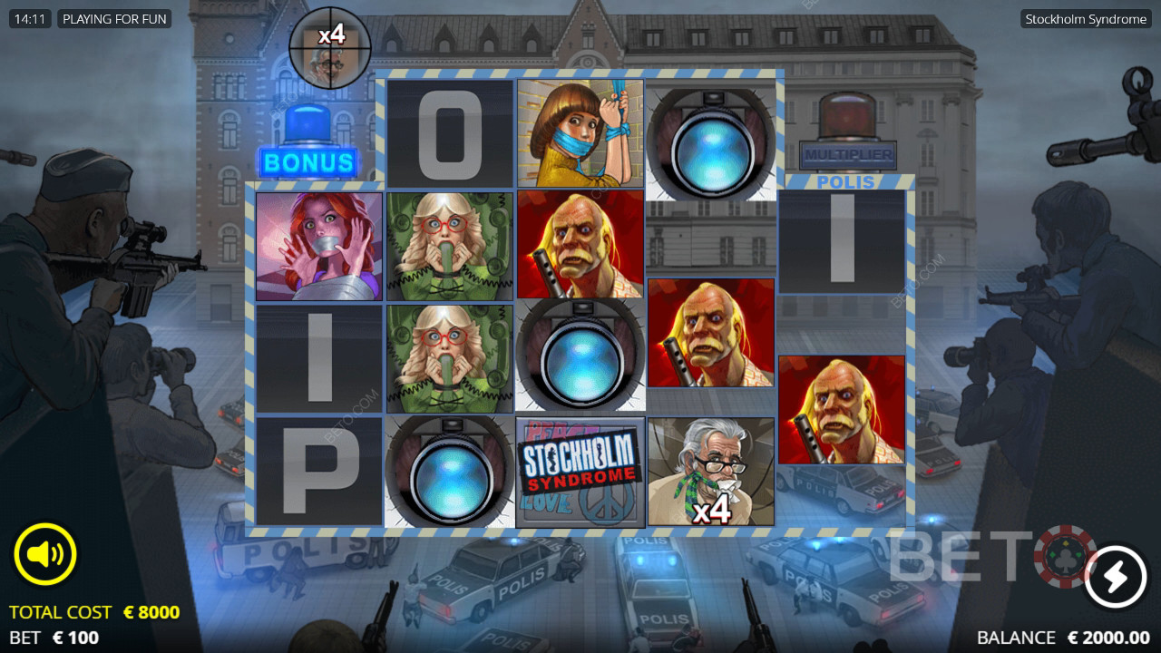 Sindrome di Stoccolma Recensione di BETO Slots