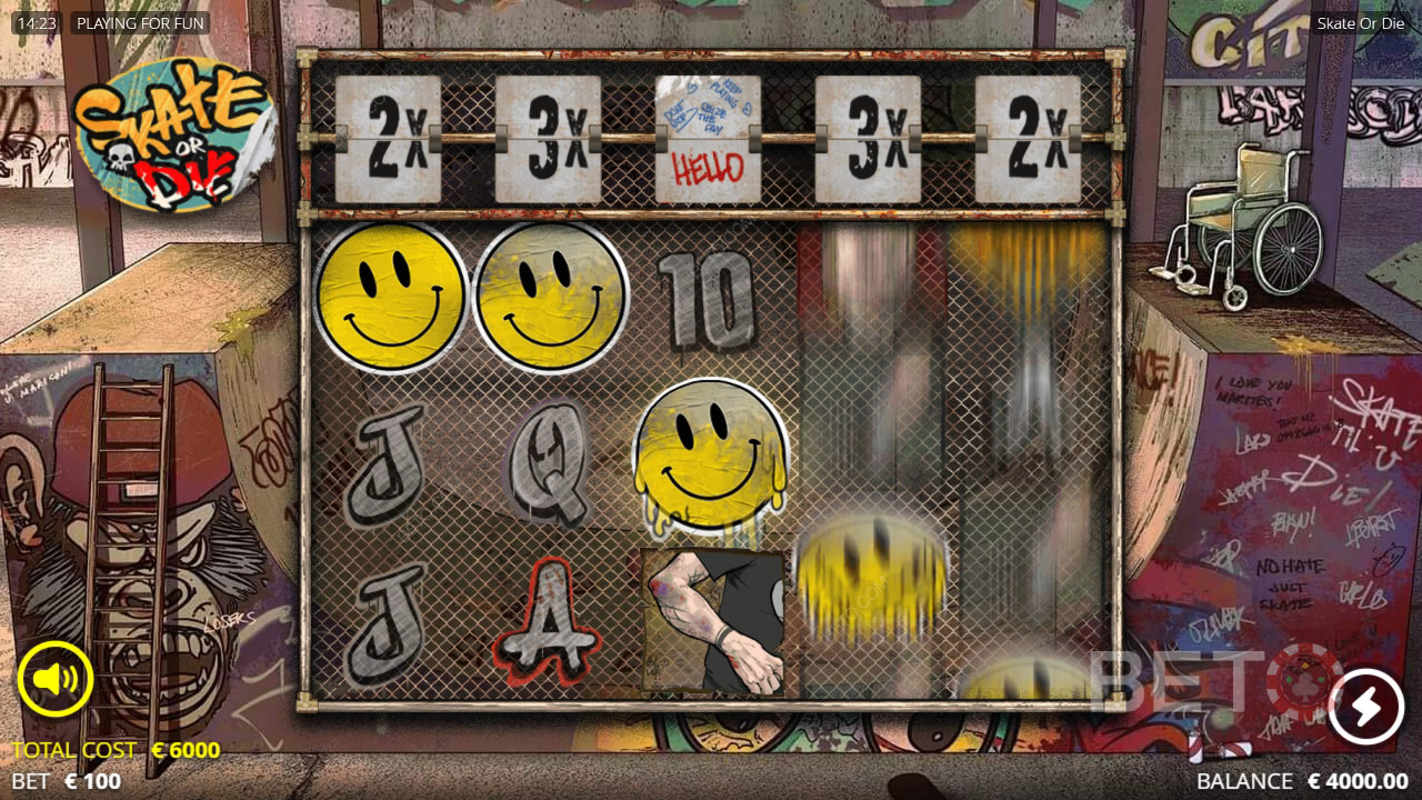 Skate or Die Recensione di BETO Slots