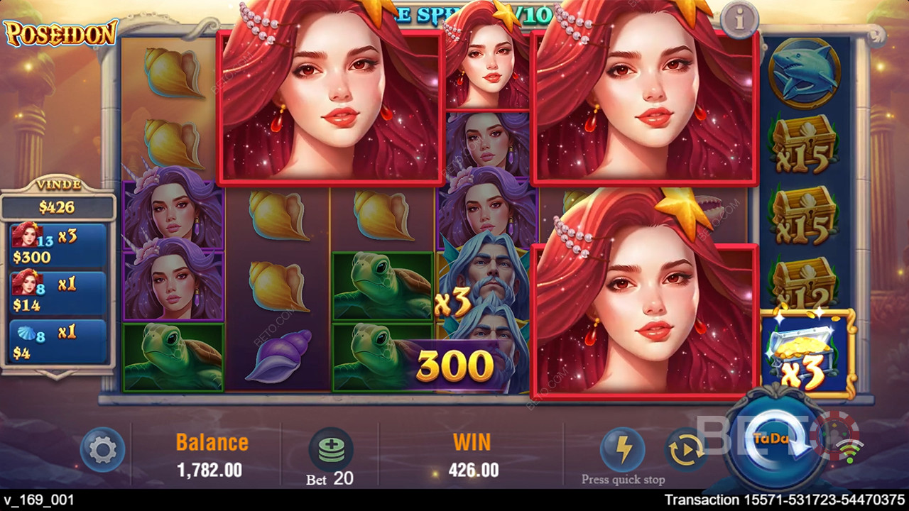Recensione di Poseidon da parte di BETO Slots