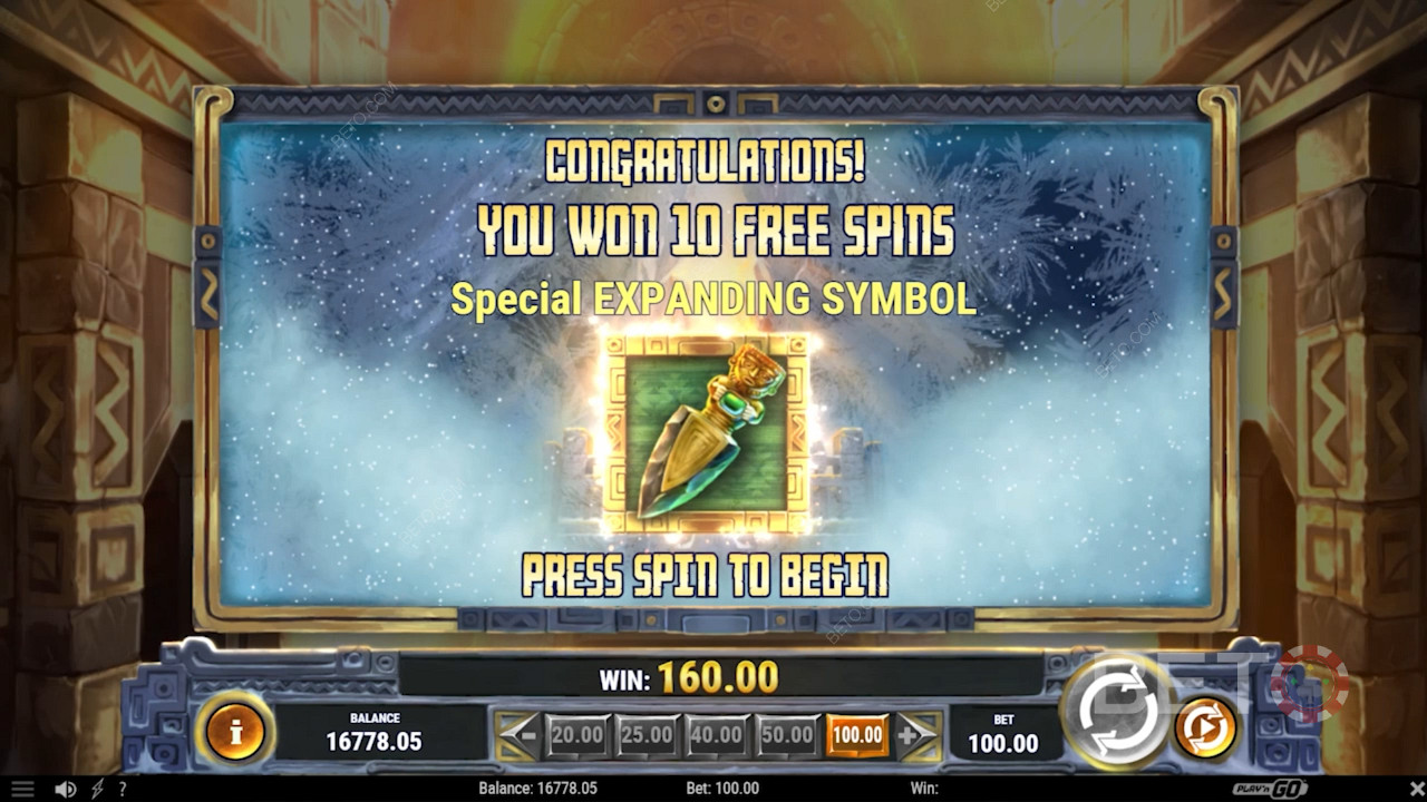 Con un massimo di 5 ri-trigger, i giocatori possono guadagnare fino a 6 Free Spins nella modalità Free Spins.