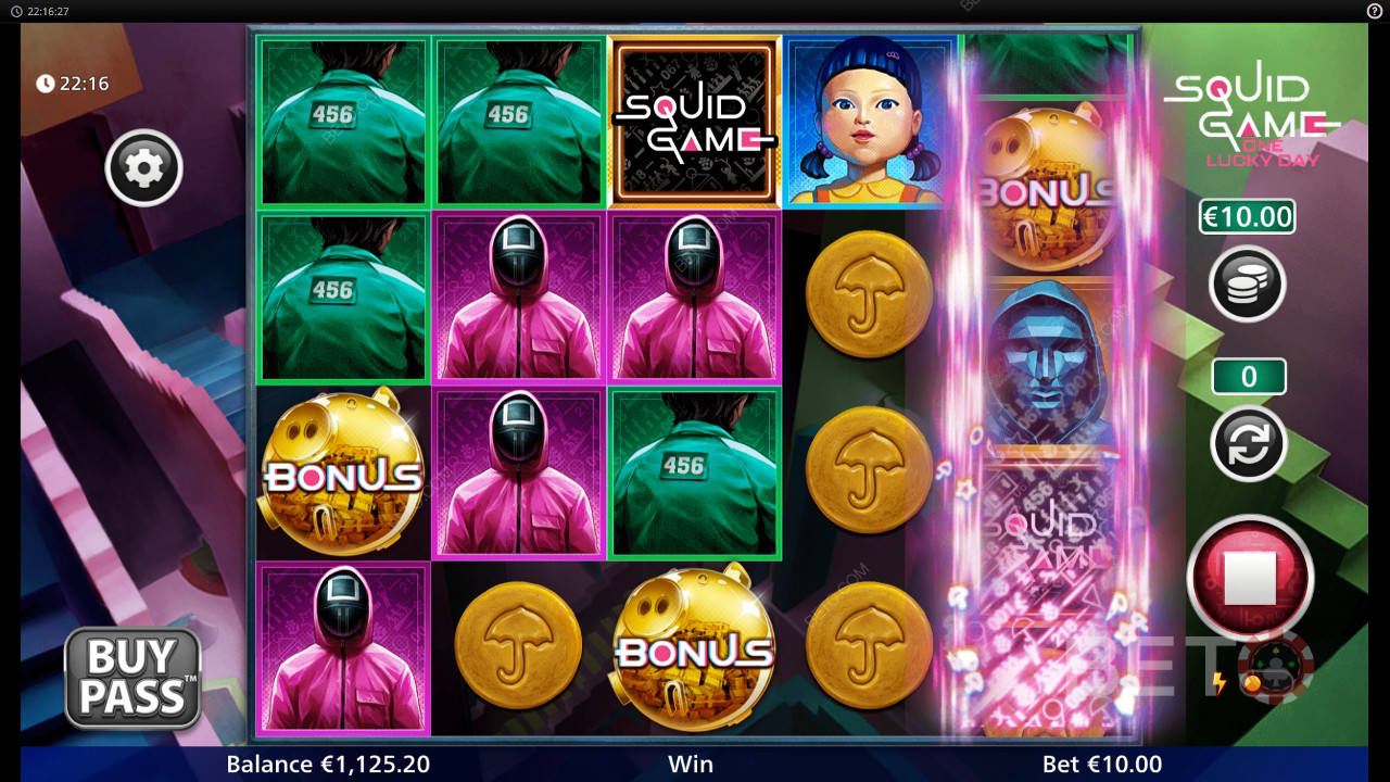 Squid Game - One Lucky Day Recensione di BETO Slots