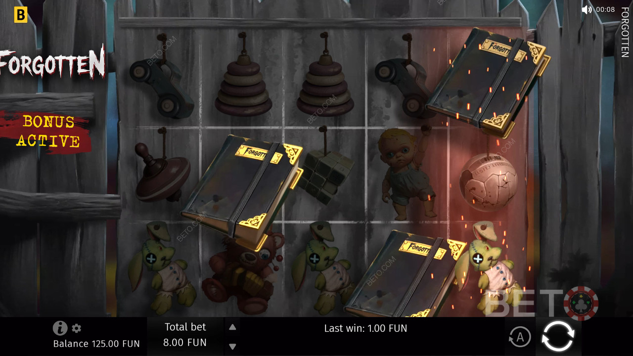 Forgotten Recensione da BETO Slots