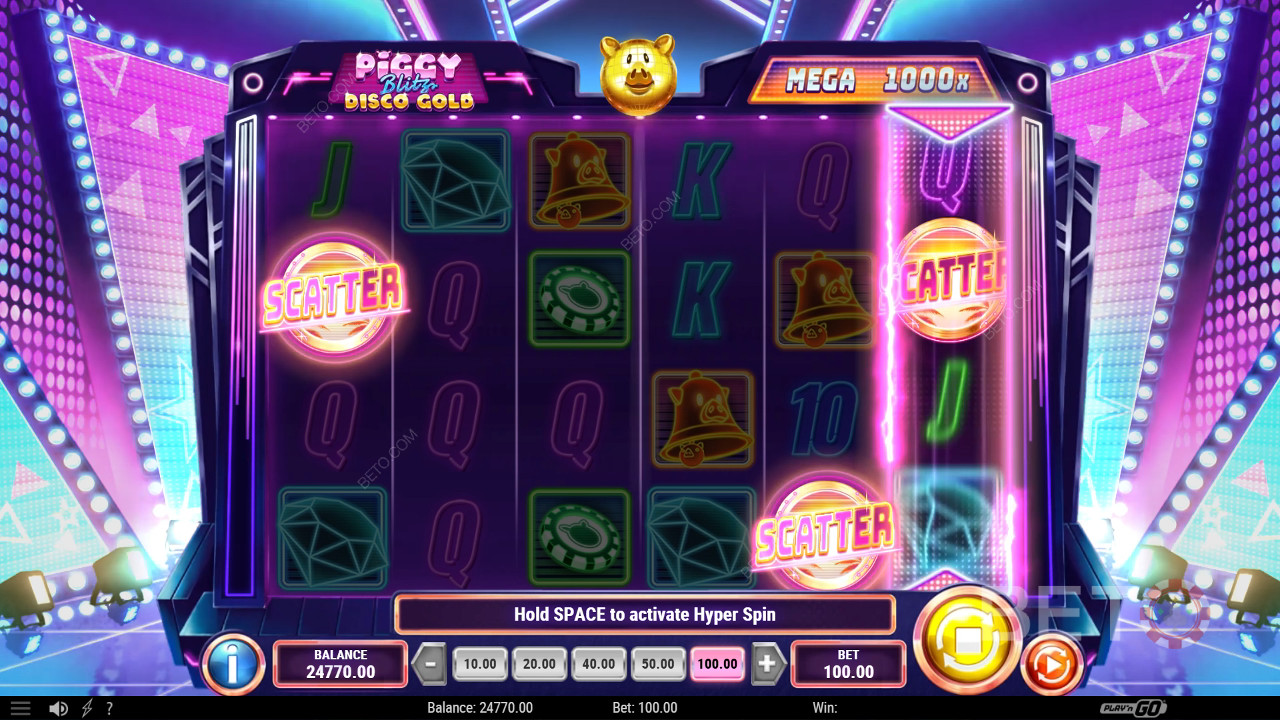 Piggy Blitz Disco Gold Recensione di BETO Slots