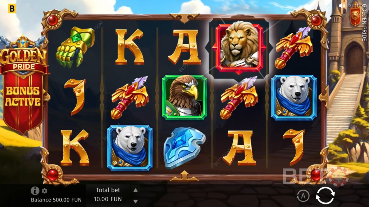 Golden Pride Recensione di BETO Slots