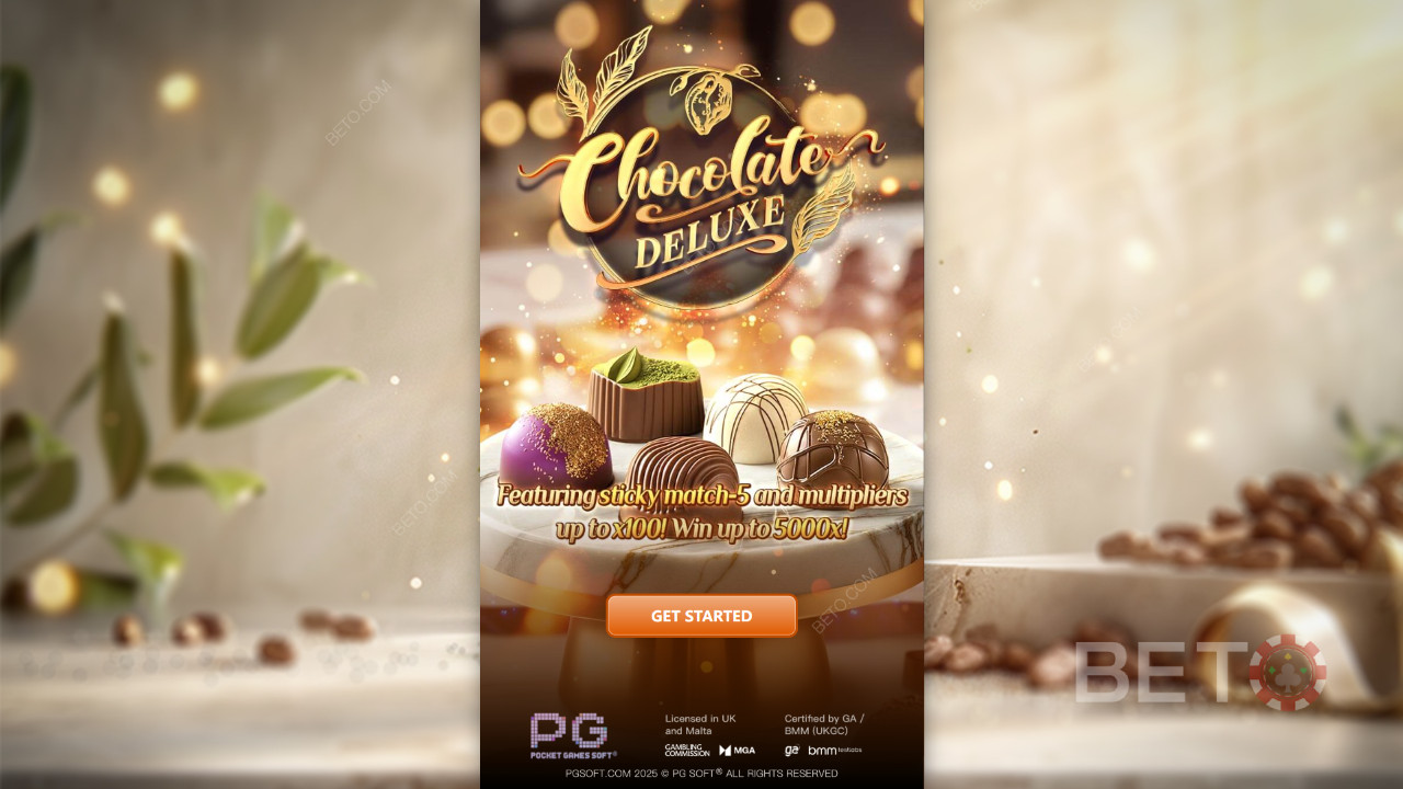 Vincete 5.000x la vostra puntata nella Video Slot Chocolate Deluxe!