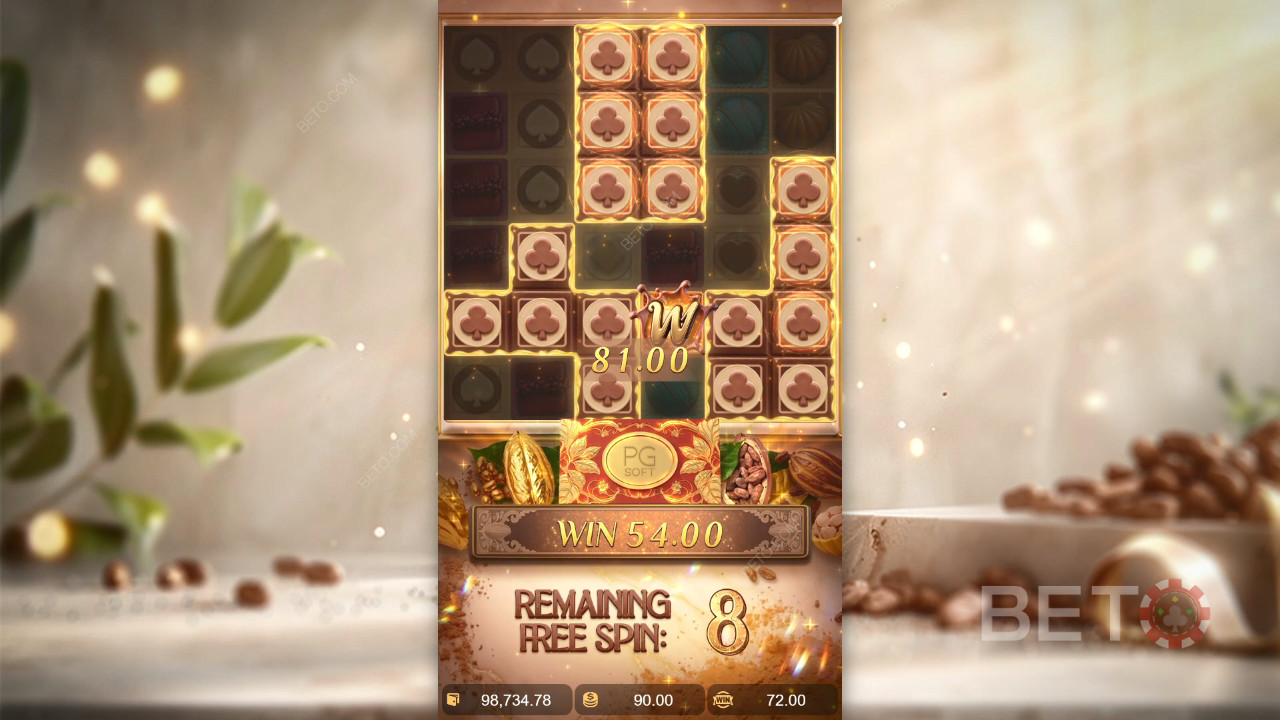 Tema e design: Fantasia di cioccolato decadente