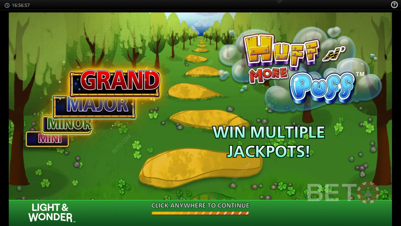 Vinci 5.000x la tua puntata nella slot online Huff N