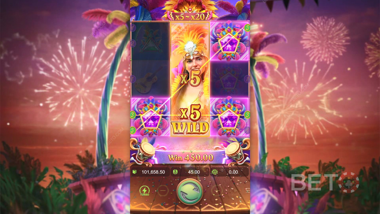 Rio Fantasia Recensione di BETO Slots