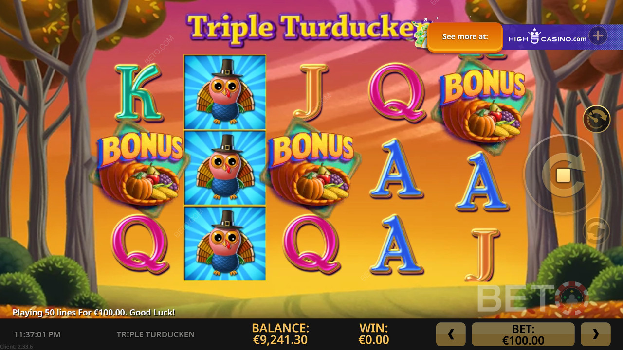 Recensione di Triple Turducken da parte di BETO Slots