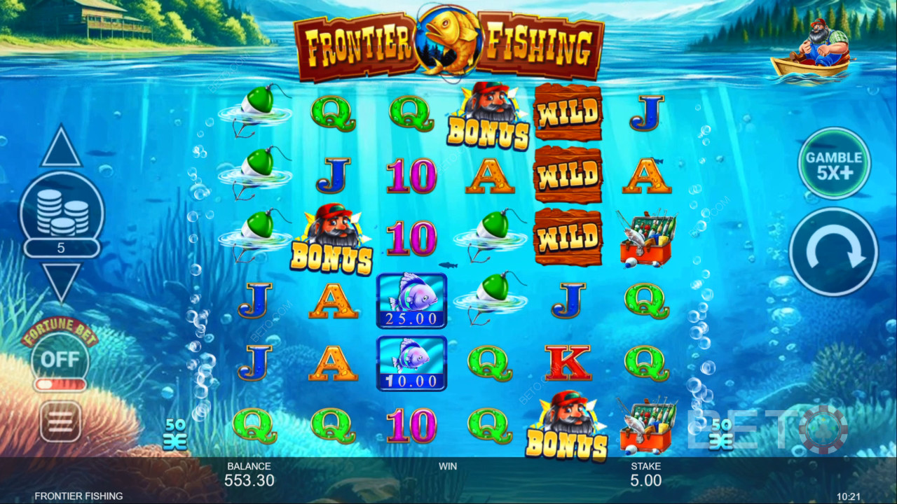 Recensione di Frontier Fishing da parte di BETO Slots