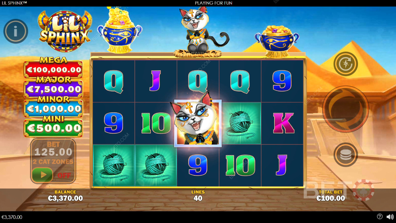 Recensione di Lil Sphinx da parte di BETO Slots