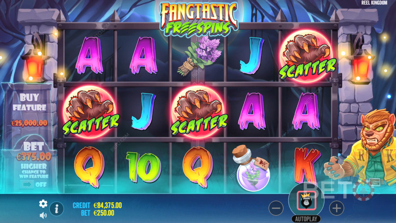 Recensione di Fangtastic Freespins da parte di BETO Slots