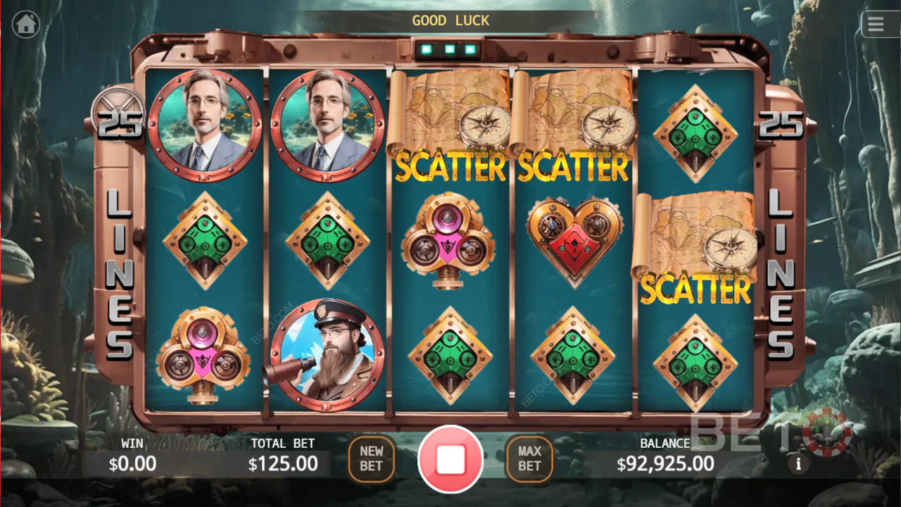 20000 leghe sotto i mari recensione da BETO Slots