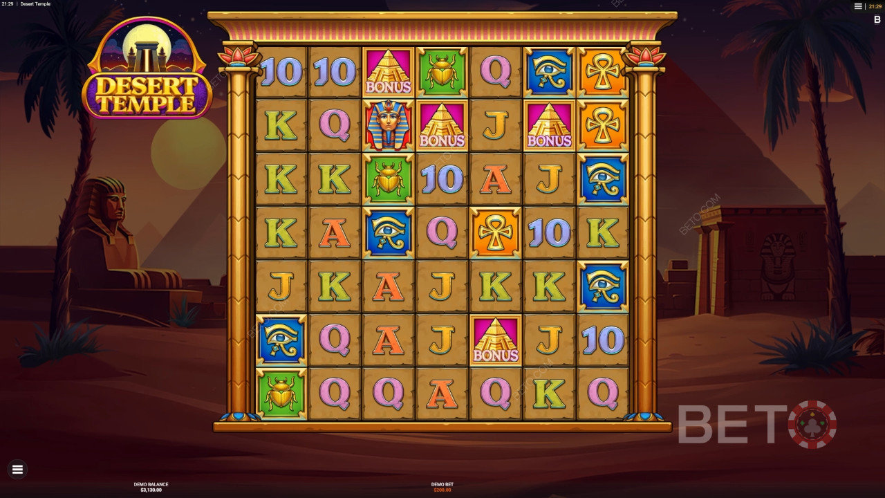 Desert Temple Recensione di BETO Slots