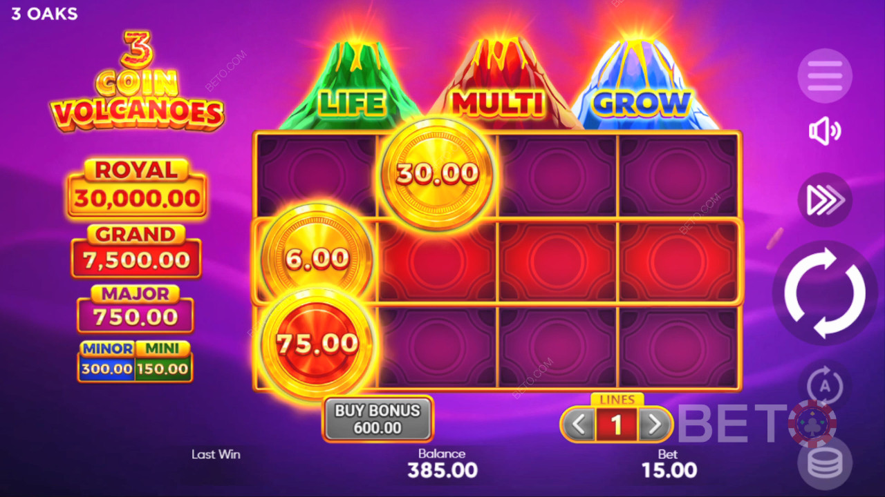 3 Coin Volcanoes è un buon gioco?