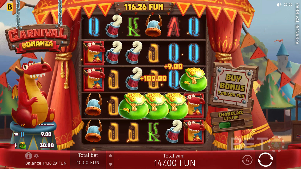 Carnival Bonanza Gioco Gratuito