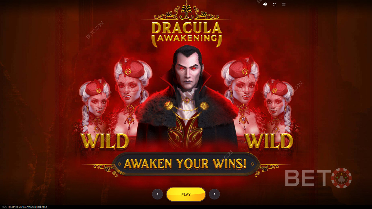Sperimentate il potere di Dracula nella slot online Dracula Awakening