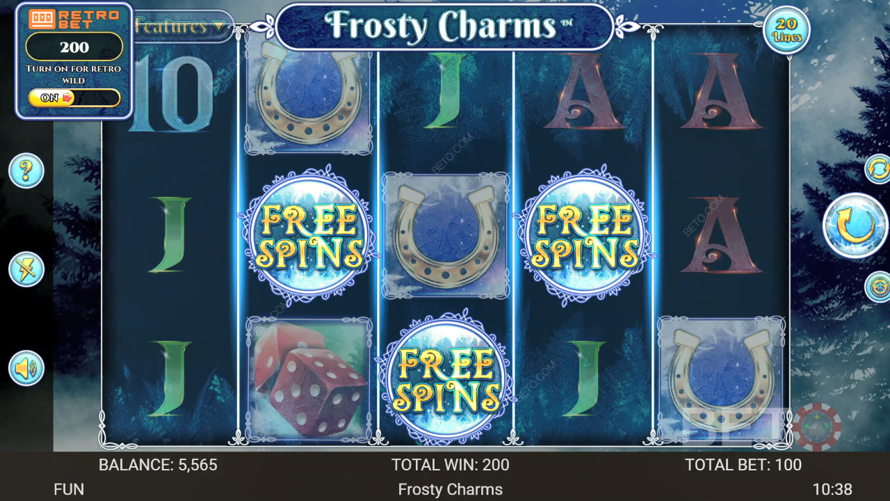 Frosty Charms Recensione di BETO Slots