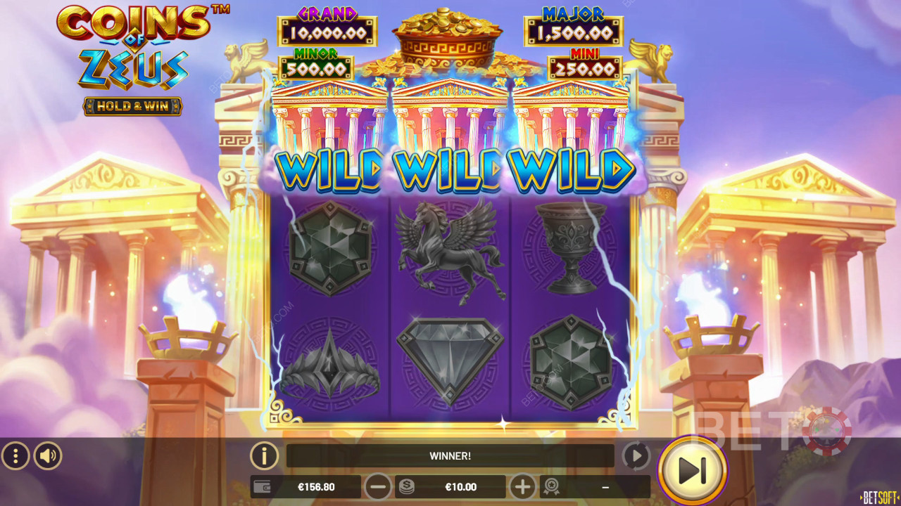 La recensione di Coins of Zeus da parte di BETO Slots