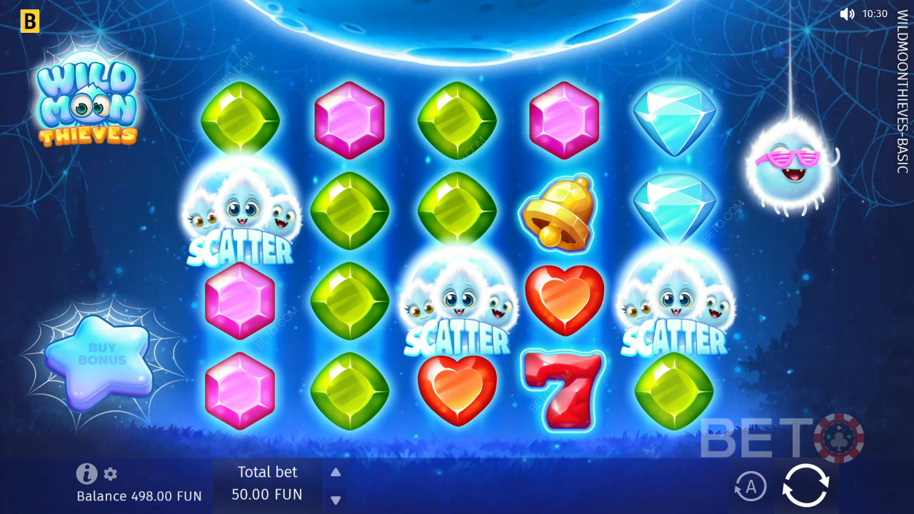 Recensione di Wild Moon Thieves da parte di BETO Slots