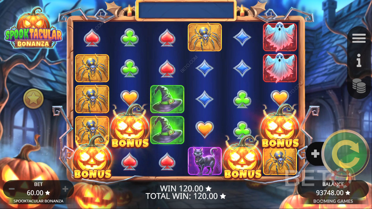 Spooktacular Bonanza Recensione di BETO Slots