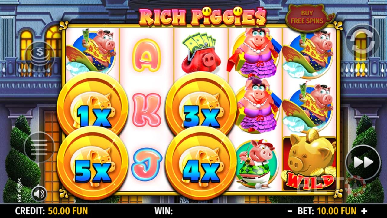 Rich Piggies Recensione di BETO Slots