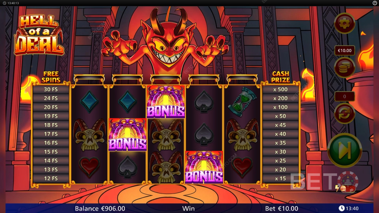 Hell of a Deal Recensione di BETO Slots