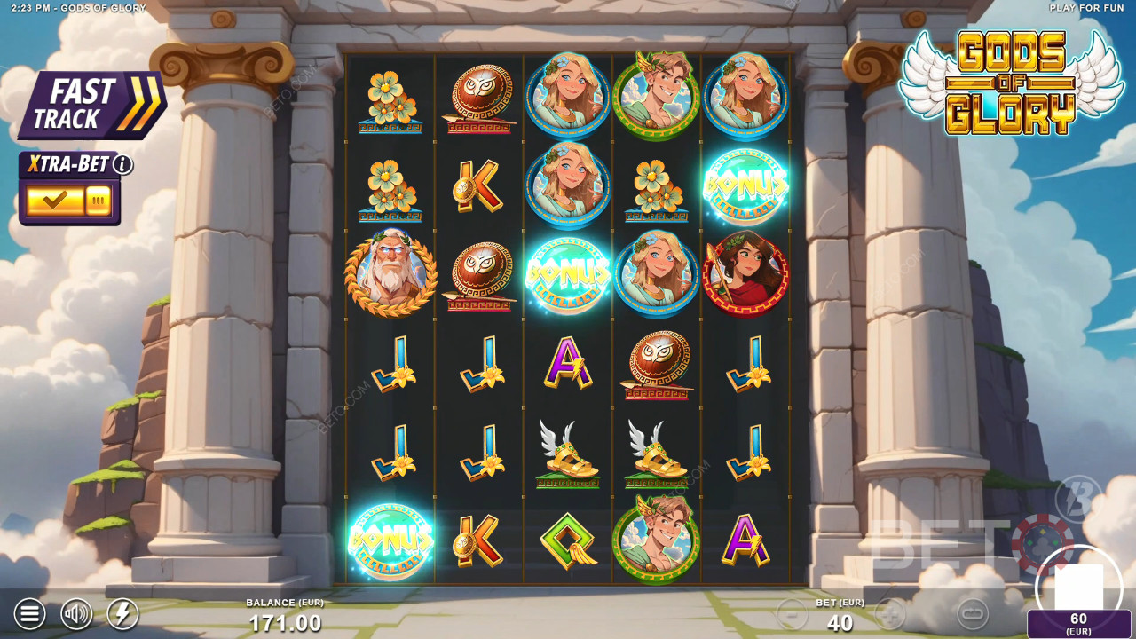 Gods of Glory Recensione di BETO Slots
