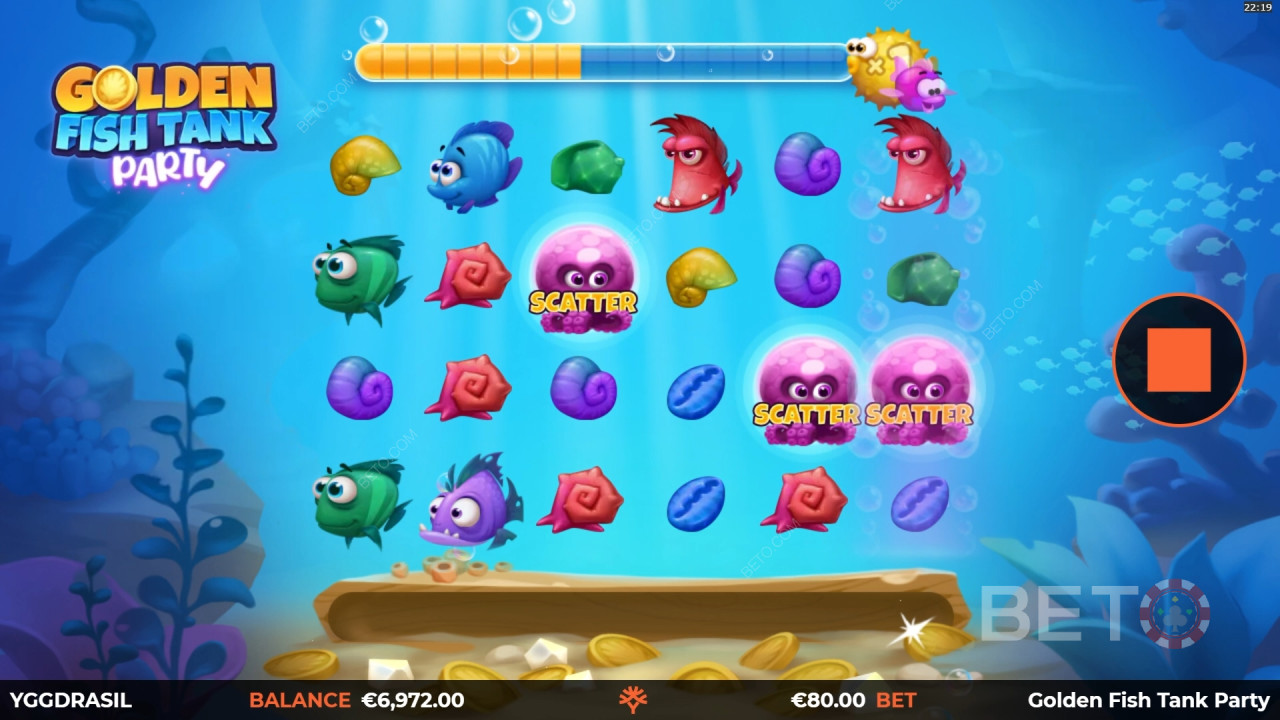 Golden Fish Tank Recensione di Party da parte di BETO Slots