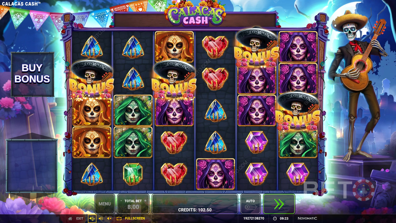 Calacas Cash Recensione di BETO Slots
