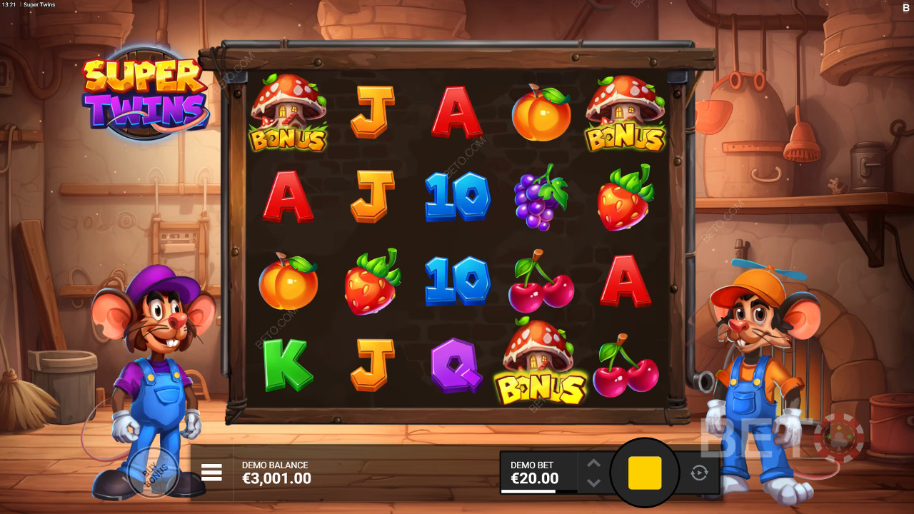 Recensione di Super Twins da BETO Slots