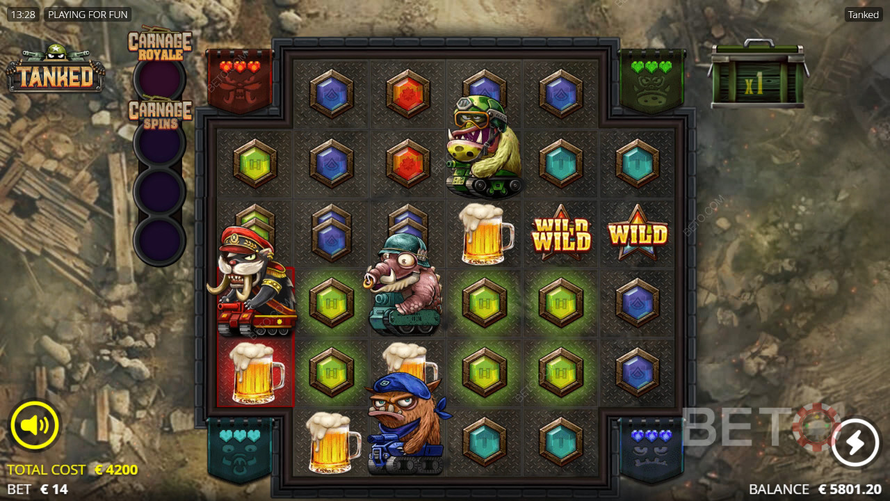 Tanked Recensione da BETO Slots