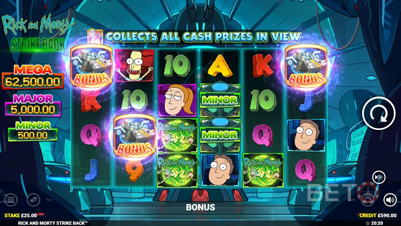 Rick And Morty Strike Back Recensione da BETO Slots