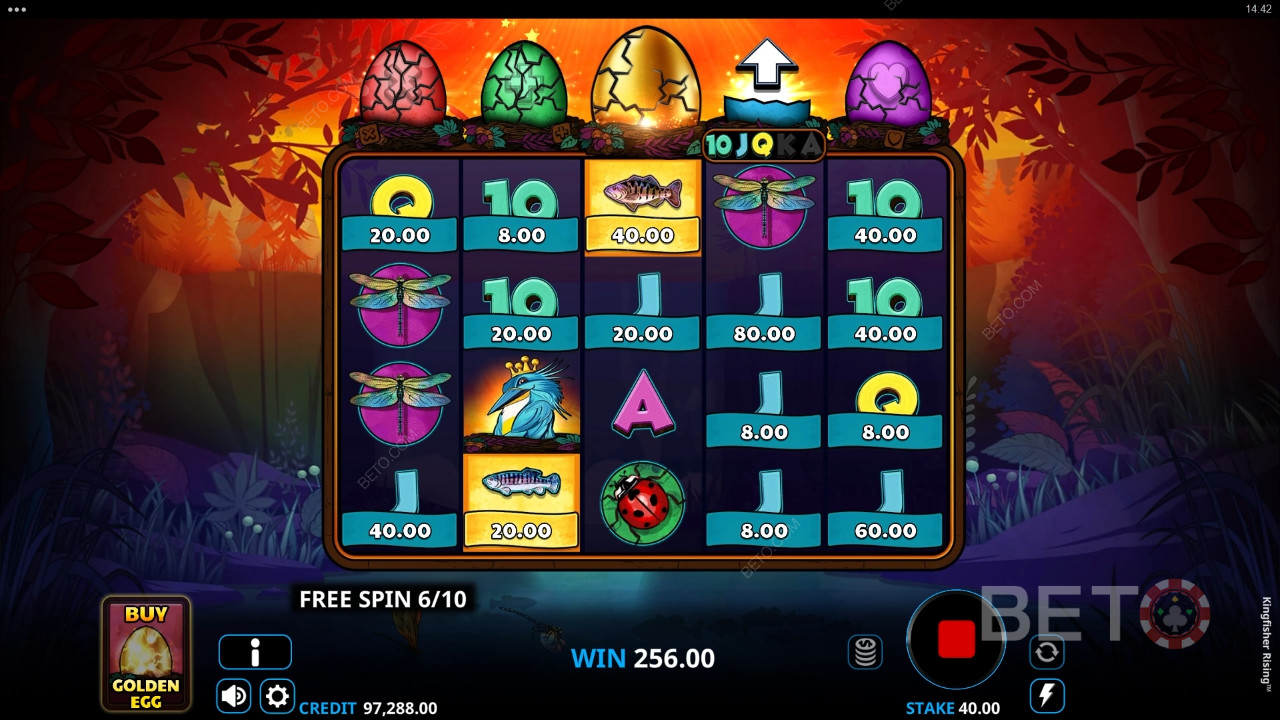 Kingfisher Rising Recensione di BETO Slots