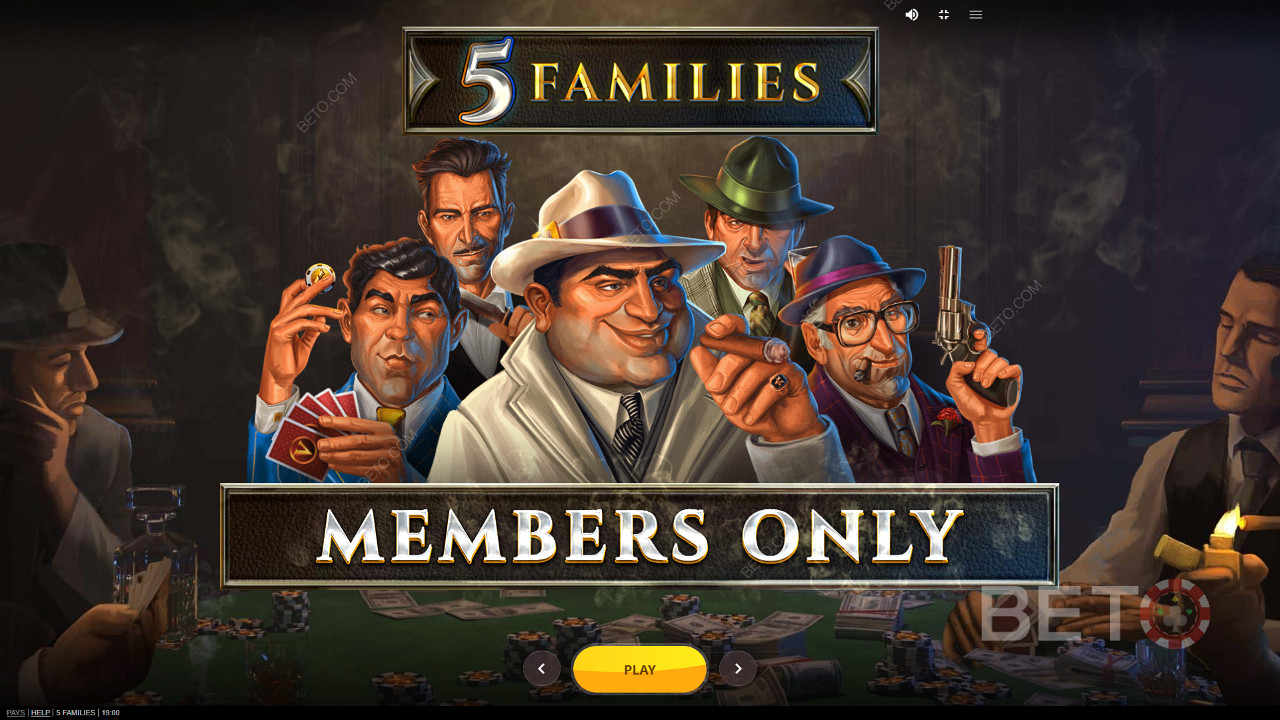 Gioca a poker con i gangster nella slot online 5 Families