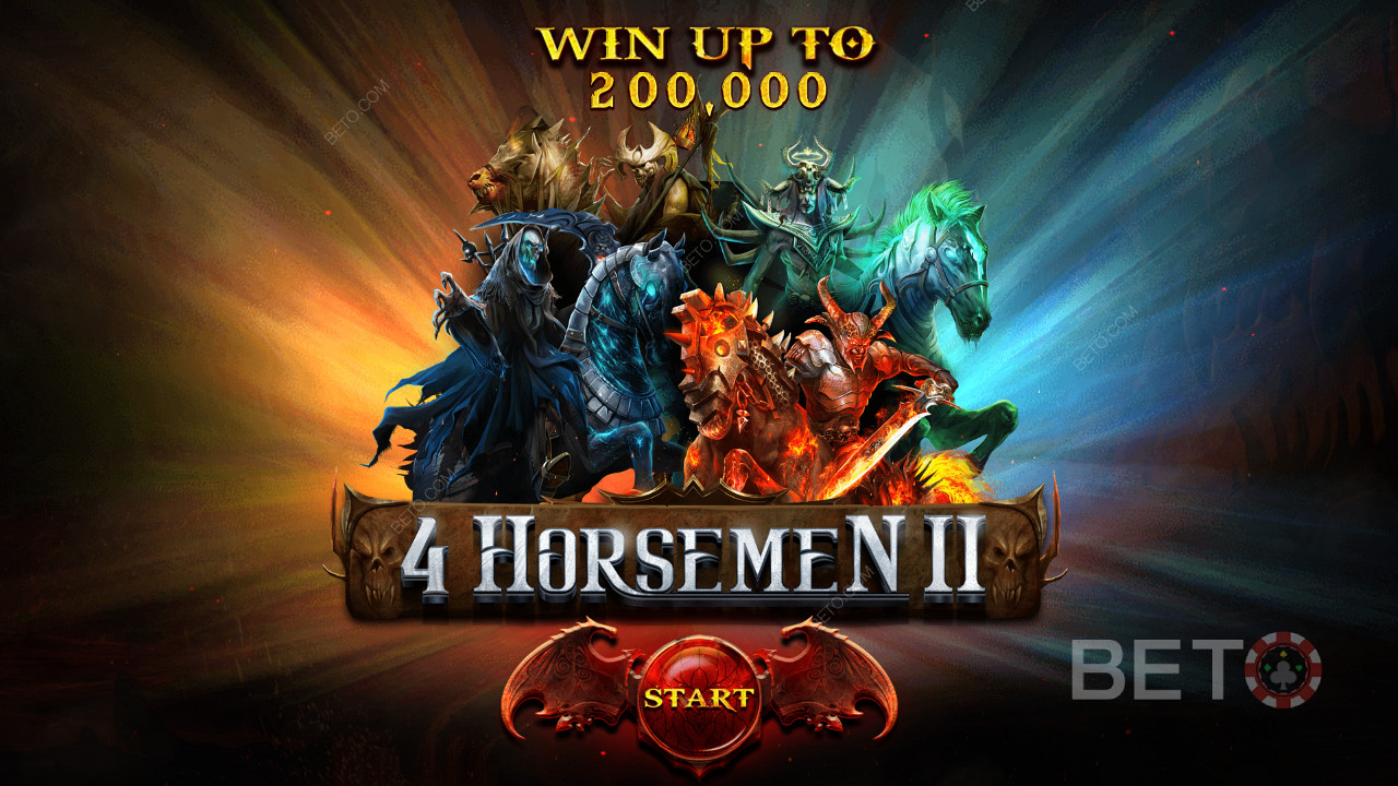 Cavalca i cavalli della gloria in un mondo condannato dalla slot 4 Horsemen 2