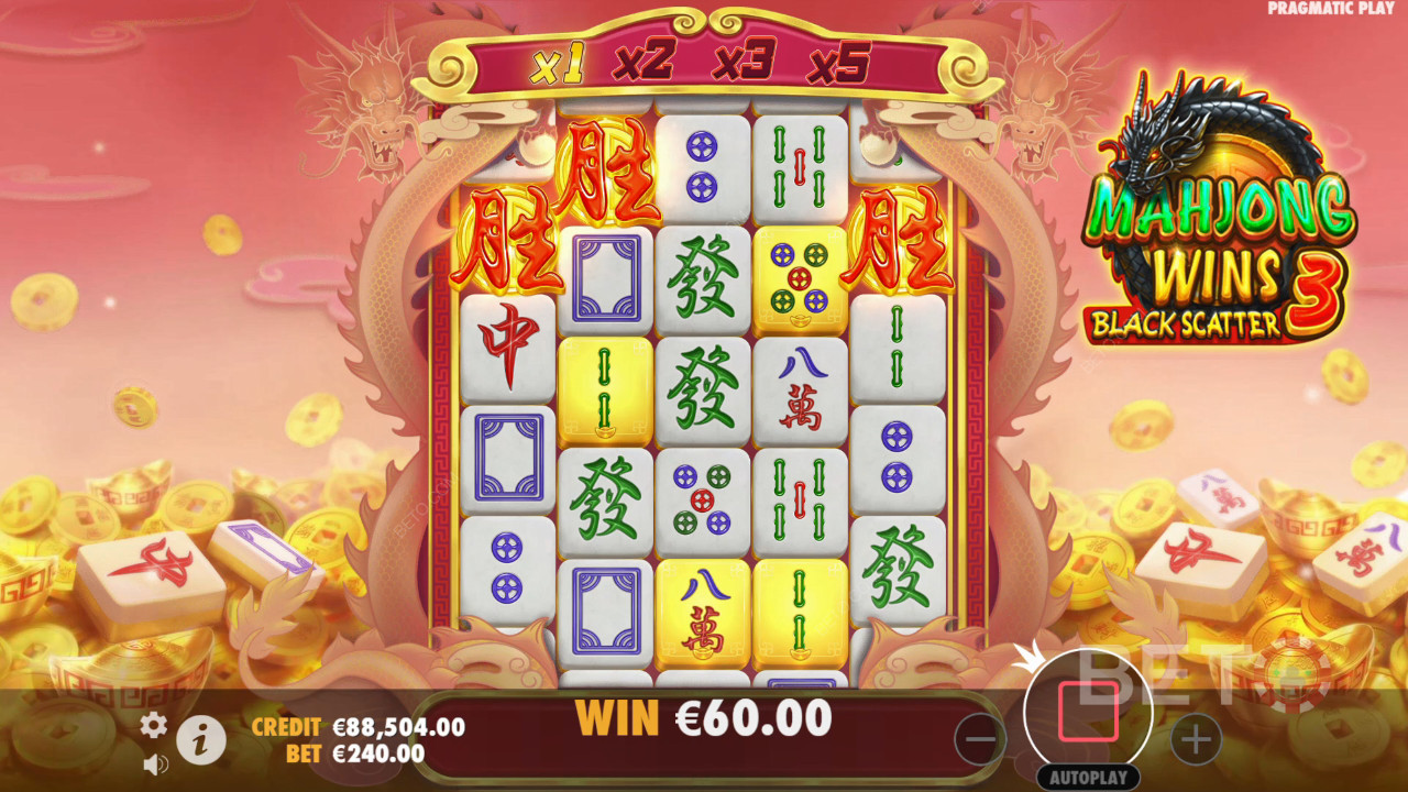 Mahjong Wins 3 - Black Scatter Recensione di BETO Slots