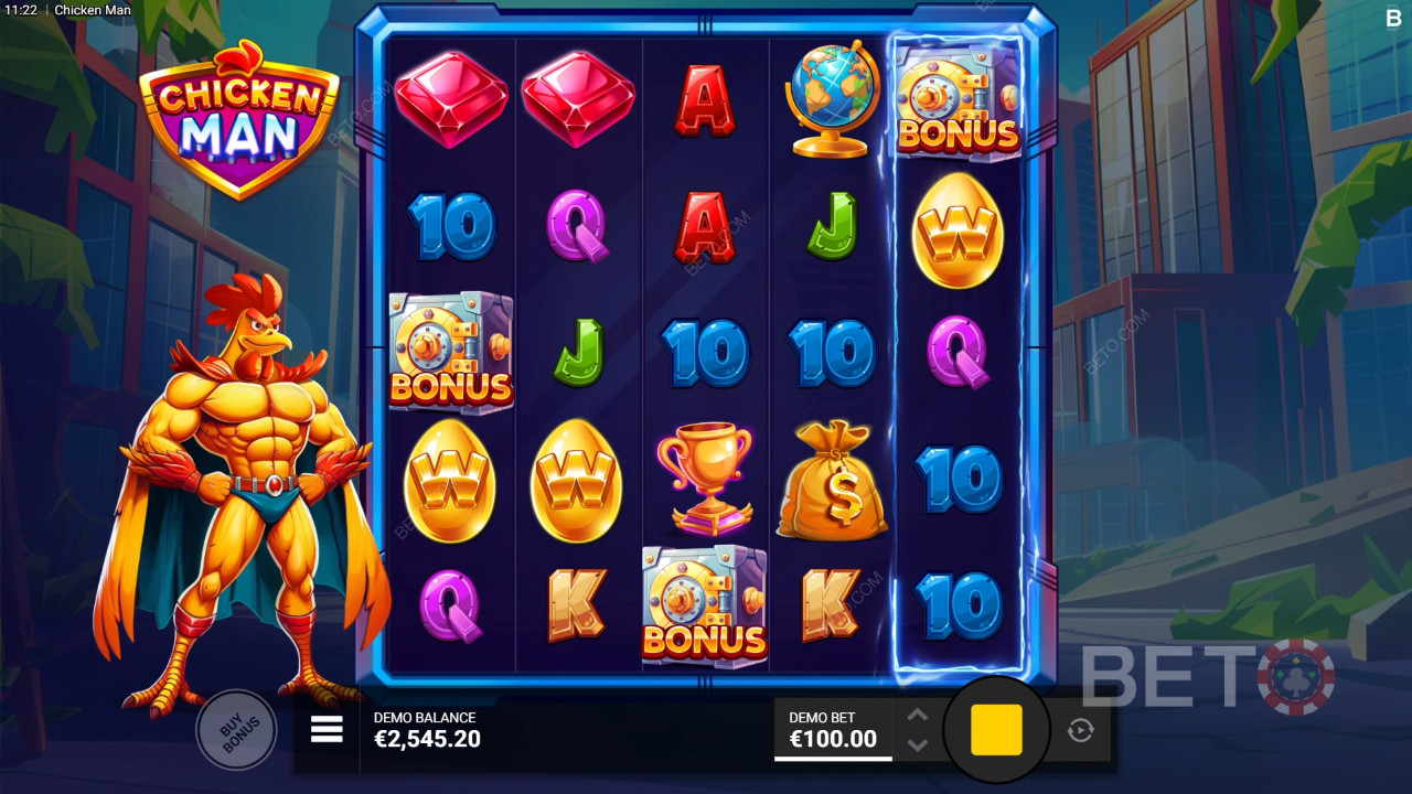 Recensione di Chicken Man da parte di BETO Slots