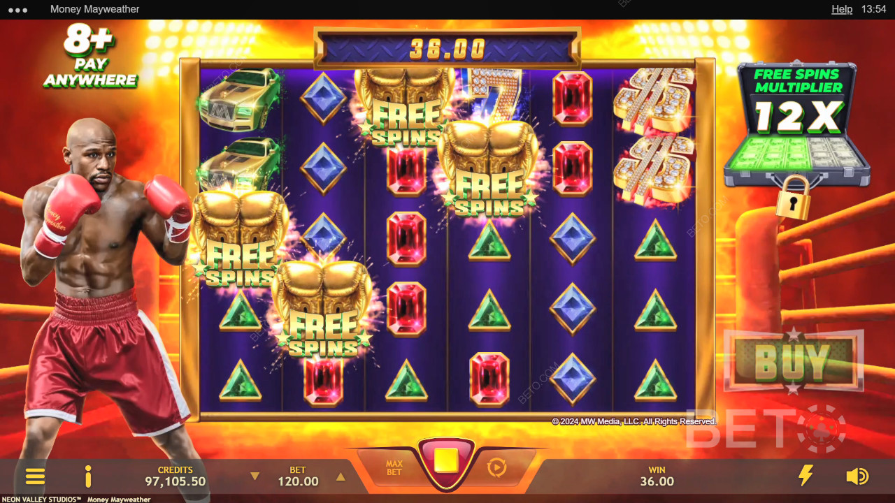 Money Mayweather Recensione da BETO Slots