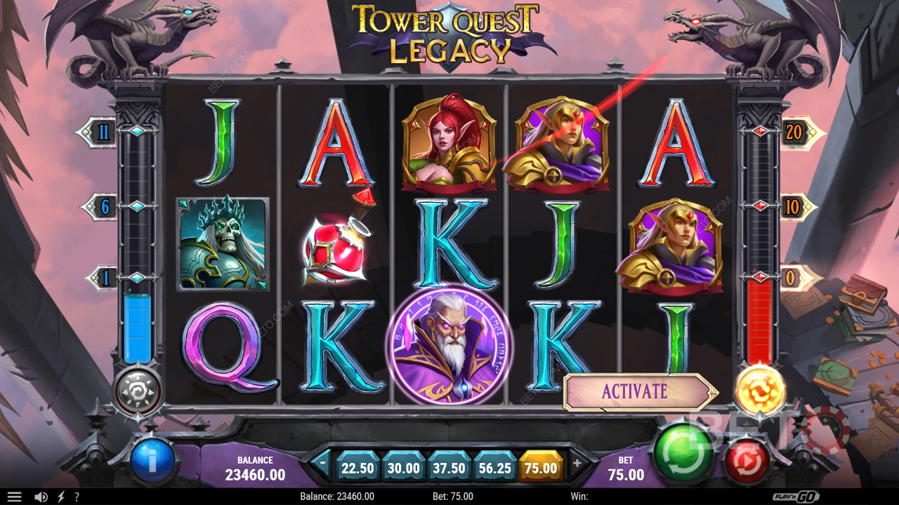 Tower Quest Legacy Recensione di BETO Slots