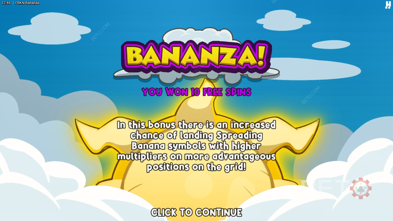 Le caratteristiche dei bonus spiegate in FRKN Bananas da Hacksaw Gaming