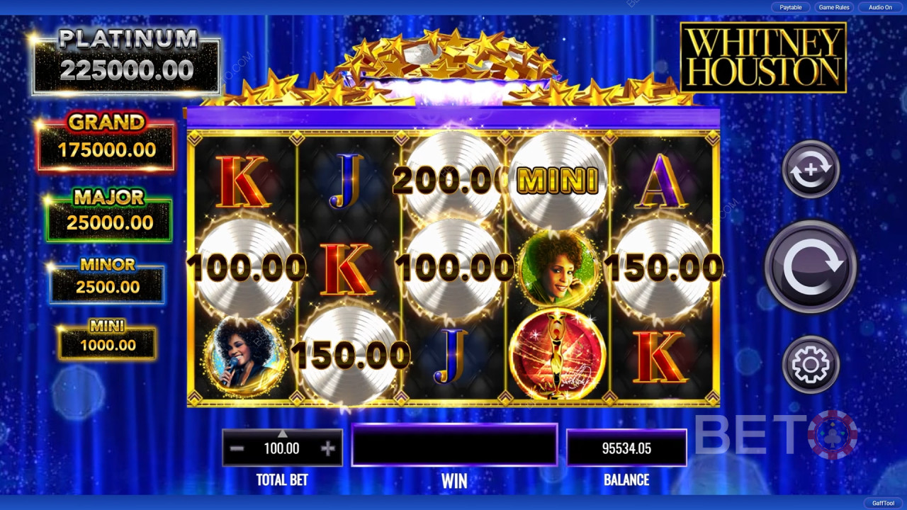 Whitney Houston Recensione di BETO Slots